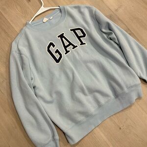 GAP Sky Blue Logo Sweatshirt